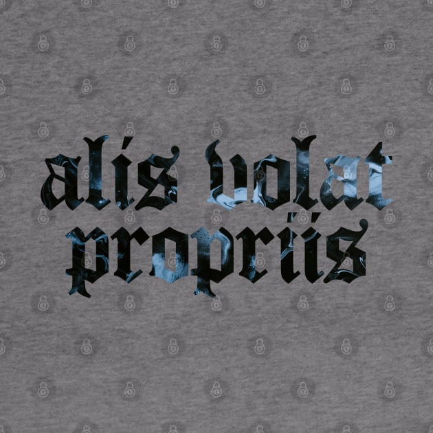 Alis Volat Propriis - She Flies With Her Own Wings by overweared